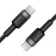 Кабель Acefast C22-03 Type-CM - Type-CM 1.2м USB 2.0 60W Aluminum Alloy Black (6974316285137) - изображение 2