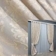 Комплект готових штор VR-Textil Льон Корона Марія № 1268ш Світло-сірий з золотистим 150х250 см 2 шт (39-918) - зображення 1