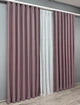Комплект готовых штор VR-Textil Блэкаут Midnight № 1679ш Пудровый 100х290 см 2 шт (31-0095) - изображение 4