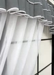 Кухонный комплект VR-Textil № 062к шторка с ламбрекеном графитовый с белым 200х160 см (59-982) - изображение 3