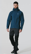 Куртка мужская мембранная Rab Firewall Jacket, Tempest Blue, S (RB QWI-08-TMB-SML) - изображение 2