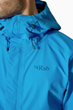 Куртка мужская мембранная Rab Downpour Jacket, Maya Blue, S (RB QWI-06-MYB-SML) - изображение 6