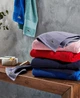 Набор 6 хлопковых полотенец Lacoste для ванной 138x76 см х 2 шт + 40x76 см х 2 шт + 33x33 см х 2 шт Heritage Anti-Microbial Supima Cotton Серый (1159851517) - изображение 6