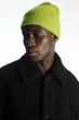 Шапка біні COS pure cashmere beanie 1094875008 Зелений - зображення 2