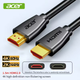 Кабель Acer HDMI-HDMI 2.0, 4K Ultra HD, 3D 1.5 м, для ноутбука, монитора, ТВ-проектор, кабель для передачи данных - изображение 1