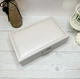 Шкатулка для украшений и бижутерии на замке 21x13x6 см - изображение 4