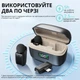 Микрофоны петличные, беспроводные ONELEADER SX35 с шумоподавлением, зарядным кейсом с подключением Type-C для iPhone та Android - изображение 4