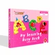 Детская развивающая книга Busy Book Монтессори,тактильная книга с липучками Keybaby для детей,бизибук, Letters - изображение 1