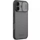 Карбоновая накладка Nillkin CamShield Pro для Apple iPhone 17 (6.3") Transparent black - изображение 1