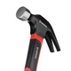 Молоток столярный, 450 г, ручка из фибергласса INTERTOOL HT-0223 - изображение 4