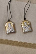 Серебряная икона Семистрельная - Ангел (код PA-0 006-007G ) 3*4 см - изображение 2