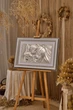 Икона серебряная Святая Семья (LE 4656 DM 8330 GY) 82x55 см - изображение 4