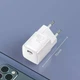 Зарядное устройство BASEUS 20W 3A Type-C Baseus Cube PD Quick Charger Original QC. PD. White - изображение 11