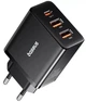 Адаптер сетевой BASEUS CCXJ-E01 2USB Type-C 30W 3A PD QC Black - изображение 9