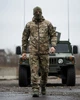 Костюм Hazard ріп-стоп Куртка з капюшоном + Штани 7.62 Tactical мультикам розмір 2XL - изображение 4