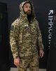 Костюм Gman SoftShell на флісі Куртка з капюшоном + Штани піксель розмір M - зображення 3
