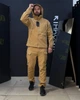Костюм Qutdoor Equipment SoftShell на флісі Куртка + Штани койот розмір L - зображення 3