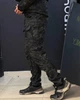 Костюм Gman SoftShell на флісі Куртка з капюшоном + Штани чорний мультикам розмір M - зображення 7