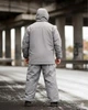 Костюм OBLIVION Level 7 Куртка з капюшоном + Штани сірий розмір L-XL - изображение 3