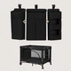 Органайзер для кроватки Lionelo SIDEPOCKET LARGE BLACK - изображение 2