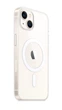 Комплект чохол Clear прозрачний із MagSafe для iPhone 13 + захисне скло - зображення 4