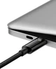 USB кабель на 240W Type-C на Type-C BASEUS Tungsten Gold Fast Charging (2m, 240W). Black - изображение 4
