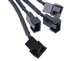 Переходник molex to 4 x 3pin - разветвитель питания для кулеров - изображение 6