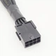 Переходник (сплиттер) 8pin PciEx to 2 x 8pin / 6 pin разветвитель PciEx black - изображение 4