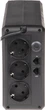 UPS CyberPower 650VA (390W) 3 x Schuko (UT650EG) - obraz 4