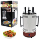 Электрошашлычница Шашлычница Domotec BBQ на 6 шампуров 1000 Вт 2 об/мин до 1,4 кг Красная - изображение 17