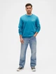 Свитшот на флисе мужской GAP 685748840 XL Бирюзовый (1159851475) - изображение 3