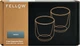 Zestaw szklanek Fellow Pirch Cappuccino 2 x 190 ml Szarych (840228808640) - obraz 3