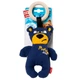Іграшка для собак GiGwi Puffer zoo Ведмідь з пищалкою 26 см (25881056) - зображення 2