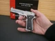 Запальничка пістолет Міні Beretta M9 "Беретта" турбо газова металева 15 см X 9,5 см . - зображення 3