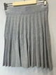 Женская вязаная юбка в складку мини ARJEN MKAR102184 - Oversize 42/52, Сірий - изображение 4