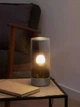Настільна LED лампа з димером Touch, скляний плафон, 24 см - Уцінка - зображення 1