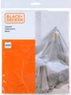 Защитное покрытие Black+Decker Tarpaulin 4×5 м (тонкий прозрачный тент) - изображение 1