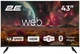 Телевізор 43" LED 4K 60Hz Smart WebOS Black 2E (2000003306015) - зображення 1