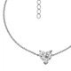 Браслет срібний фантазія з фіанітом Silver Style 16-20 р. (81001.77 sku:2300104052614) - зображення 2