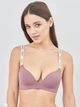 Бюстгальтер без косточек brabrabra 115С 65C Виноградный (6907208008521) - изображение 1