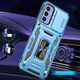 Чехол противоударный Epik Defender Cam Ring Case для Samsung Galaxy A36 5G / A56 5G Голубой / Light Blue - изображение 2
