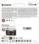 MicroSDXC Kingston 64 GB microSDXC Canvas Go! Plus UHS-I U3 V30 A2 Class 10 (SDCG4/64GBSP) - зображення 4