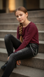 Джинсы Puledro 152см Темно-серый (YDB-3339-Dark-grey) - изображение 4
