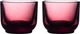 Zestaw szklanek Fellow Pirch Espresso 2 x 100 ml Czerwonych (840228808701) - obraz 1