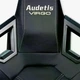 Профессиональное кресло для гейминга Virgo Audios AMG Pure Black, премиальное эргономичное кресло - изображение 5
