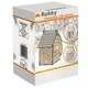 Светодиодный деревянный адвент-фонарь Ruhhy 22163 с тёплой LED-подсветкой и батарейками LR1130 14×7,5×10,2 см - изображение 1