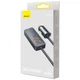 Автомобільний зарядний пристрій Baseus Share Together 1C (30W) with cord 1C+2A (90W) Grey (CCBT-A0G) - зображення 5