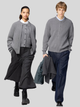 Кардиган Uniqlo розмір S сірий (04) (479731) - зображення 1