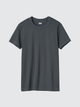Футболка Uniqlo розмір XXL темно сіра (08) (474404) - зображення 2