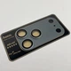 Защитное стекло на камеру для iPhone 17 PRO MAX camera glass lens clear Hoco Металлическая рамка Grey / Серый - изображение 3